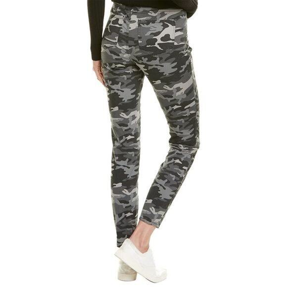 NEW $129 NYDJ Ami Camo Skinny Jeans Grey Size 10 NWT - Picture 7 of 7